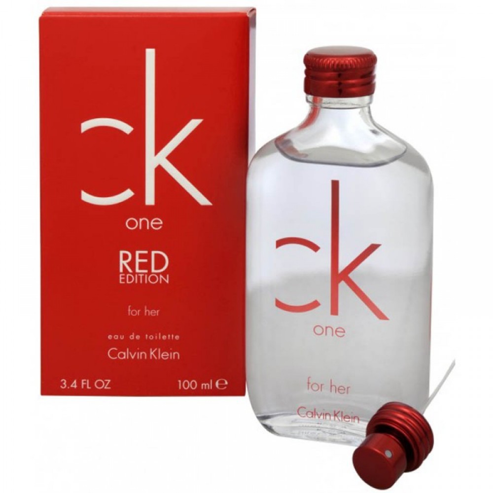 Ck one red edition shop for her 100ml